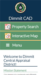 Mobile Screenshot of dimmit-cad.org